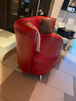 Dvojsedák Mexico červená, 2 kusy za cenu jednoho - 4