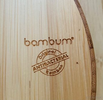 Velká bambusová krabička, dóza, šperkovnice - 4