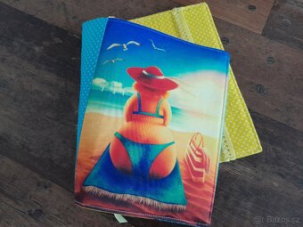 Nastavitelný obal na knihu......léto u vody - 4
