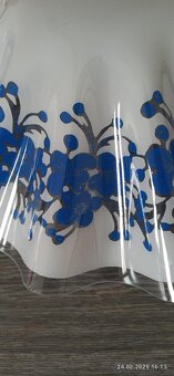 Sukýnka modrá kytička - 4