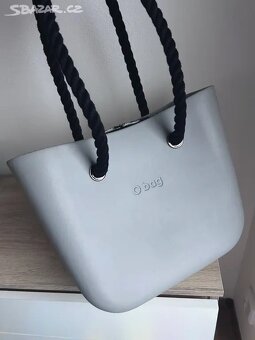 Obag mini lily grey black - 4