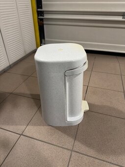 RETRO nášlapný koš 25 L - bílý TOP STAV - 4