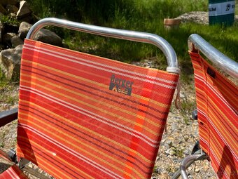 2x camping křeslo Berger Crespo orange - 4
