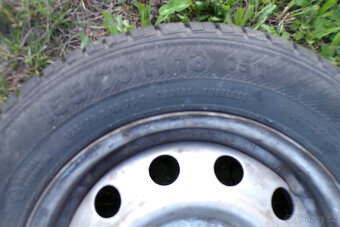 4x disky a letní pneu 155/70 R13 - 4