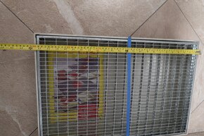Venkovní zápustná rohož s vanou MEA - 4