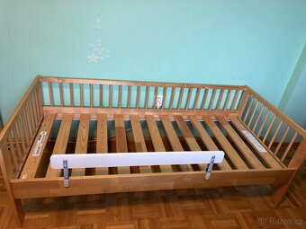 Dětská postel IKEA 160 x 80 cm komplet včetně doplňků - 4