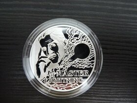 Stříbrná mince Nikola Tesla - Pán blesků proof - 4