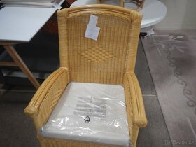 Houpací křeslo ratanové - 4