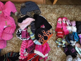 Balík dětského oblečení – 150 ks (vel. 68 a více) - 4