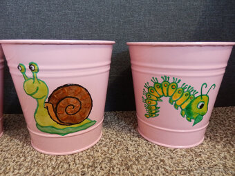 Květináčky 13x13x9,5 cm - 4