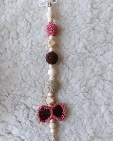 Háčkovaná sada pro miminko veverka - 4