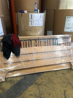 Prodám postel 180/200cm s matrací a rošty - 4