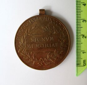 Jubilejná medaila  – Franz Josef – Rakúsko Uhorsko – 1898 - 4