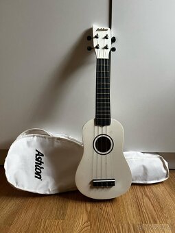 El.kytara s příslušenstvím, akustická kytara a ukulele - 4