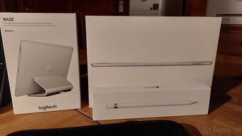 iPad 9 + Apple Pencil + 2x Dokovací stanice + příslušenství - 4
