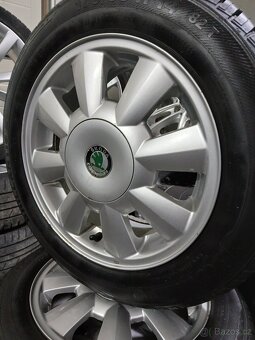 SADA LETNÍCH KOL ŠKODA 5x100 R14 - 4