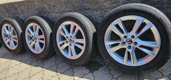 Originál alu Škoda Fabia 4 5x100 195/55 R16 - 6mm letní pneu - 4