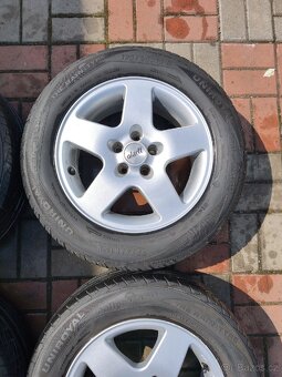 15" LETNÍ SADA KOL OCTAVIA 1 5X100 ET38 195 65 15 - 4