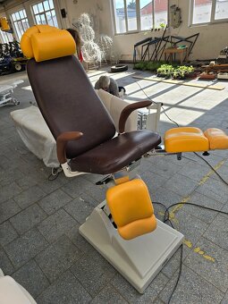 Elektricke pedikérské křeslo AKCE černo žluté - 4