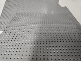 Velké Lego pláty / podložky na stavění - světle šedá - 4