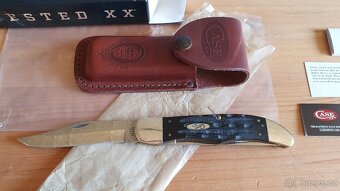 Case Hunter Jigged Buffalo Horn, lovecký zavírací nůž - 4