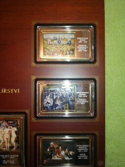 Mistrovská díla světového malířství - pamětní medaile - 4