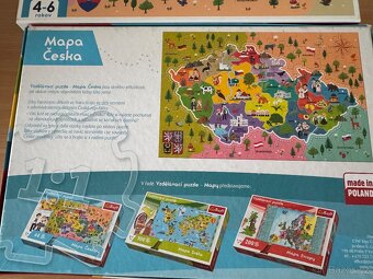 Vzdělávací puzzle Česka a Slovenská republika - 4