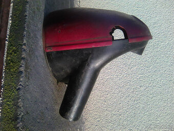 čz 175/450 - kryty reflektoru,řetězu a zapalování,p.vidle... - 4