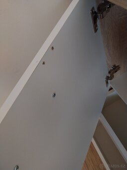 Komoda bila dub sonoma - 4