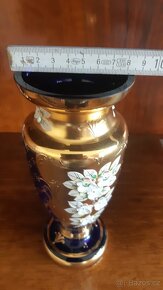 Novoborské sklo - vázy, skleničky, ... - 4