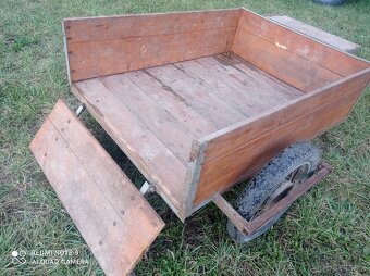 Přívěsný vozík k malotraktoru - 4