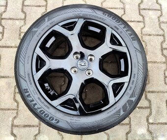 Alu kola originál Opel Mokka 4x108 R18 KRÁSNÁ TOP SADA - 4
