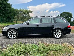 BMW E61 525D 145KW,2007,KŮŽE,XENON,ALU18,PANORAMA,TZ,BEZ RZI - 4