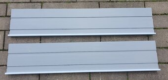 NOVÝ PVC vnitřní okenní parapet, bílý, rozměr 1185 x 240 mm - 4