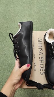 Barefoot Ahinsa Ananda Bare zimní černá 45 - 4