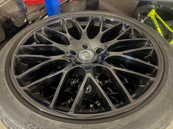 ALU kola Jeep Grand Cherokee 22 + letní pneu 265/40 R22 - 4
