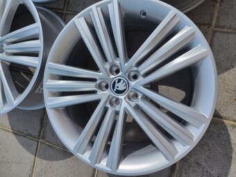Nová originální alu kola Škoda 5x100 r18 Sirius - 4