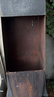 Udírna / komín plechová zahradní - 4