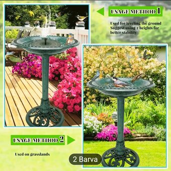 Vodní miska, ptáčník, krmítko pro ptáky - 4