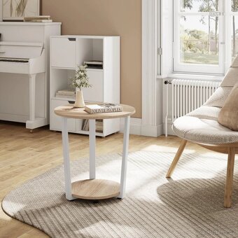 WOLTU BTS13hei kulatý konferenční stolek - 4