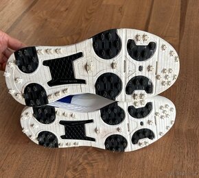 Pánské golfové boty INESIS - Grip Dry bílo-modré vel. 40 - 4