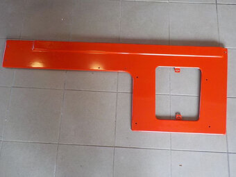 Kapotáž na Zetor 6211 - 7745 - červená -  komaxit - 4