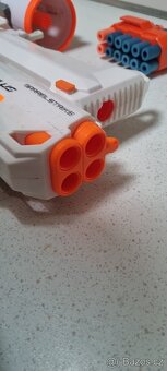 Nerf MODULUS 3V1 - elektrokulomet+brokovnice+vzduch nástavec - 4