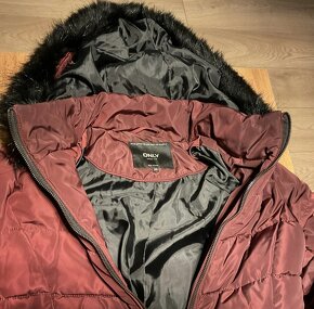 Zimní delší bunda ONLY vel XS - 4