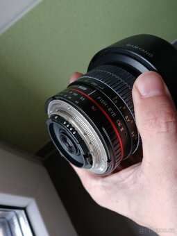 Rybí oko pro Nikon Samyang 8mm 3.5 fish eye - 4
