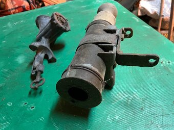 Plnička klobás, mlýnek na maso retro - 4