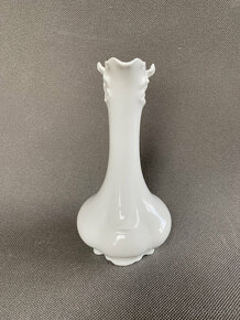Royal Dux Bílá porcelánová váza, karafa - 4