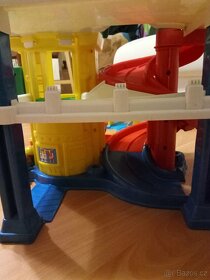 garáž + servis/myčka Little People, Fisher Price - 4