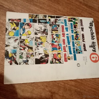 Prodám starý časopis RYCHLÉ ŠÍPY č.6, 1991 Ilustrace Čermák - 4