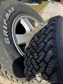 Alu kola 5x114.3r16 s pneu 225/70 r16 offroad - 4